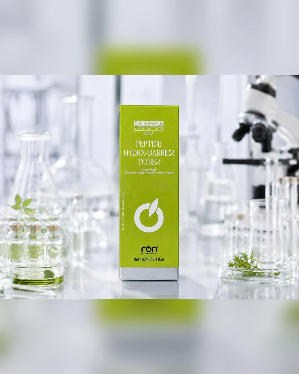 Embalagem em caixa — DR.BEFACE PREMIUM PEPTIDE HYDRA-BARRIER TONER