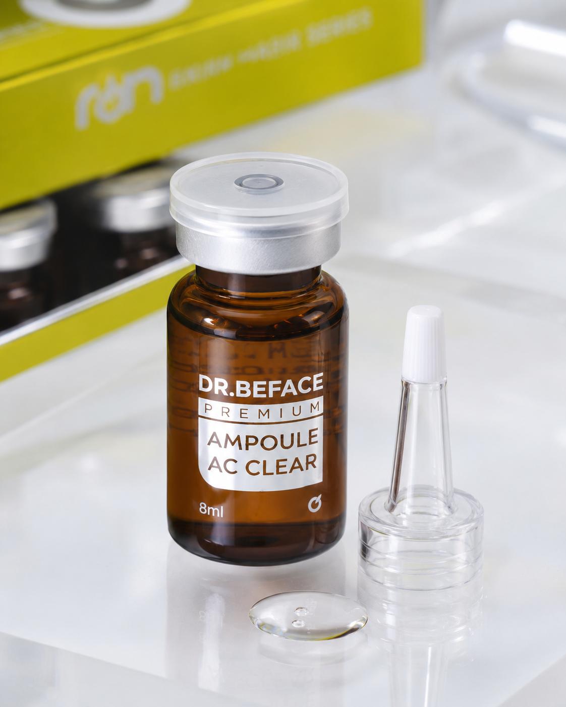 Frasco de DR.BEFACE PREMIUM AC Clear 8 ml