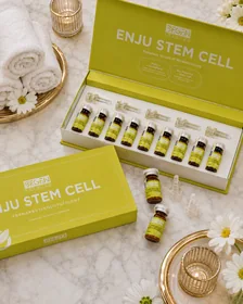 Set lớn BEGEN ENJU STEM CELL 10 lọ × 5 ml — góc nhìn từ trên