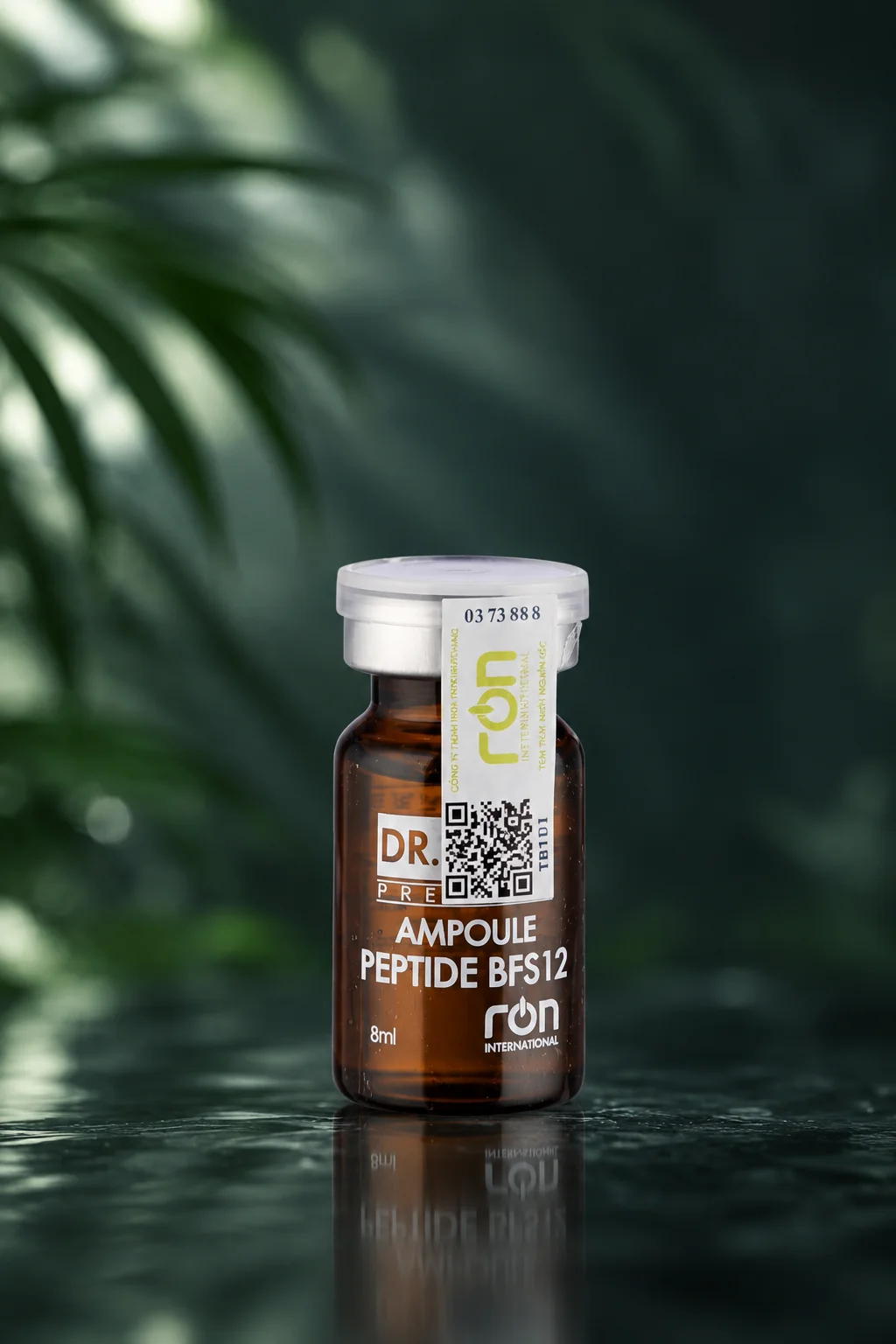 Lọ DR.BEFACE PREMIUM AMPOULE PEPTIDE BFS12 dung tích 8 ml
