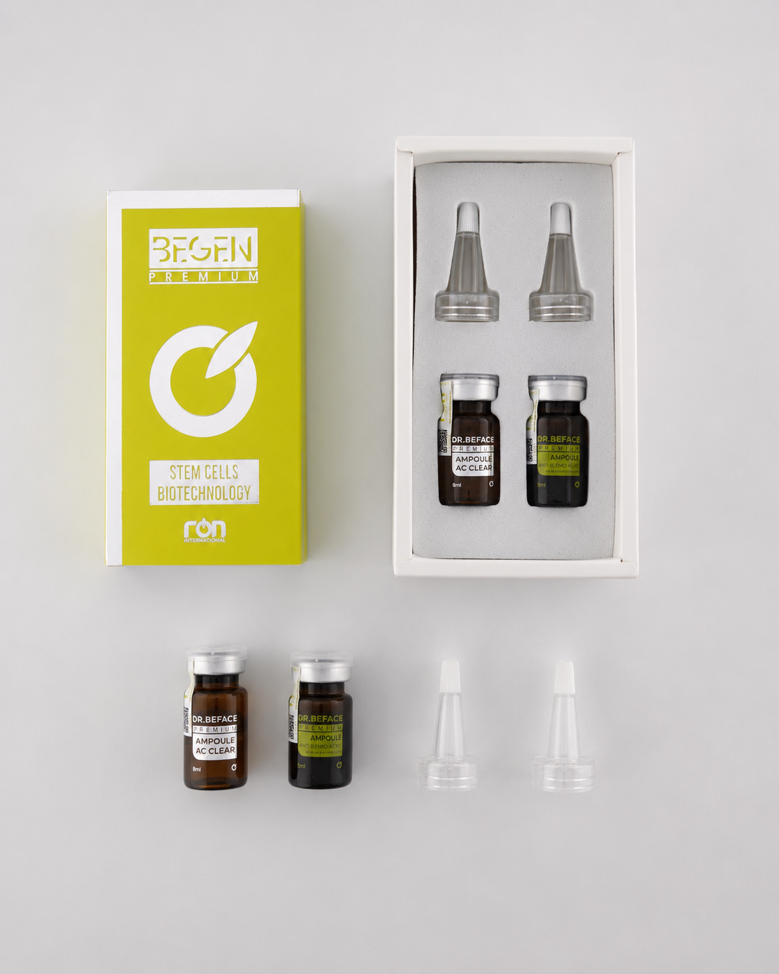Apresentação da dupla AC Clear e Anti Blemid Acne