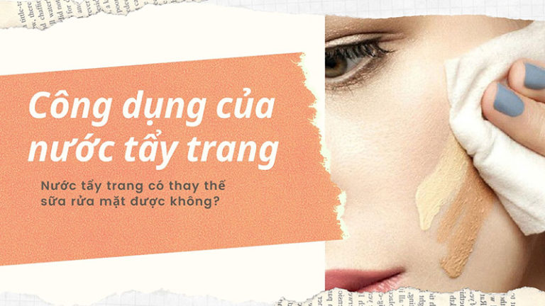 Ảnh minh họa bài đọc hướng dẫn sản phẩm tẩy trang.
