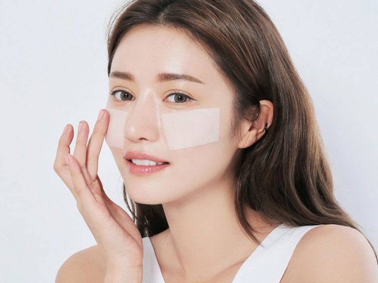 Minh họa chăm sóc da mặt.