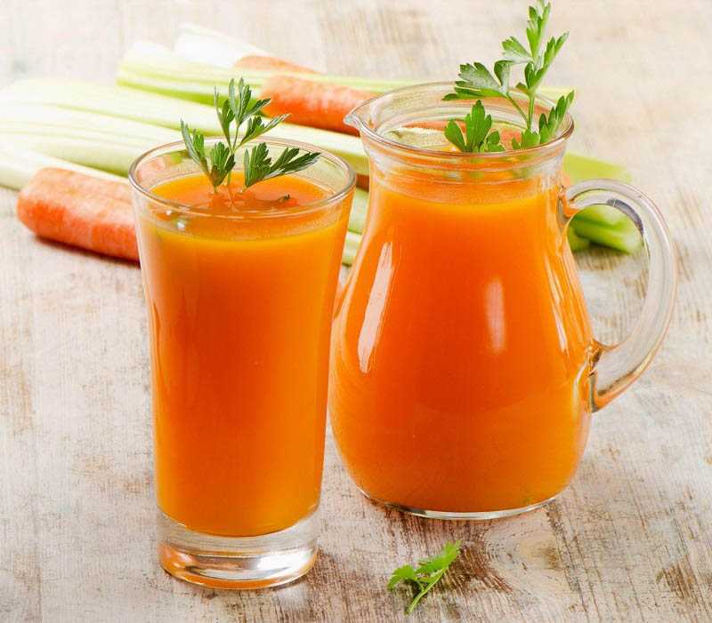 Chống nắng bằng cà rốt 