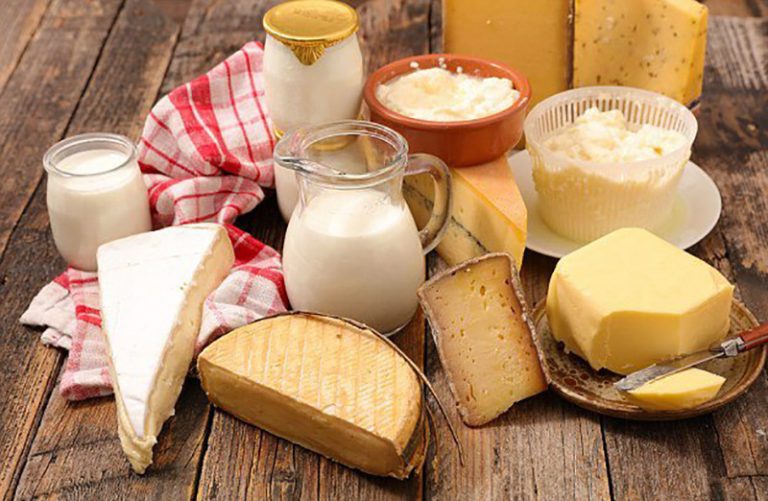Một số sản phẩm từ sữa.