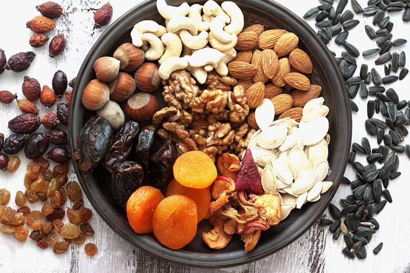 chăm sóc da khô bằng hạt