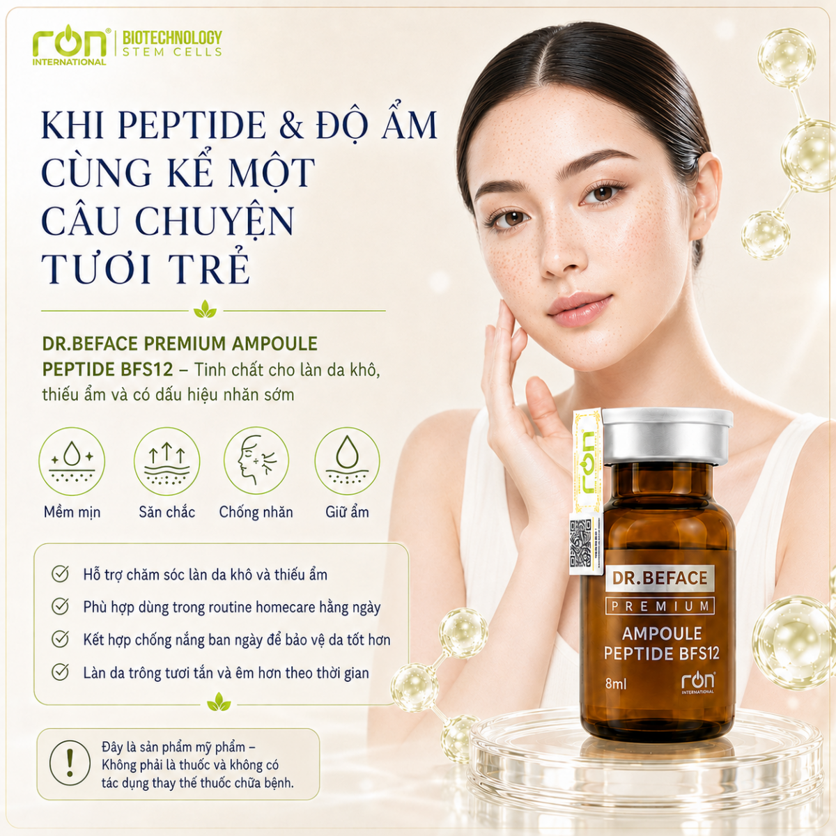 Tinh chất Peptide BFS12 — DR.BEFACE PREMIUM®