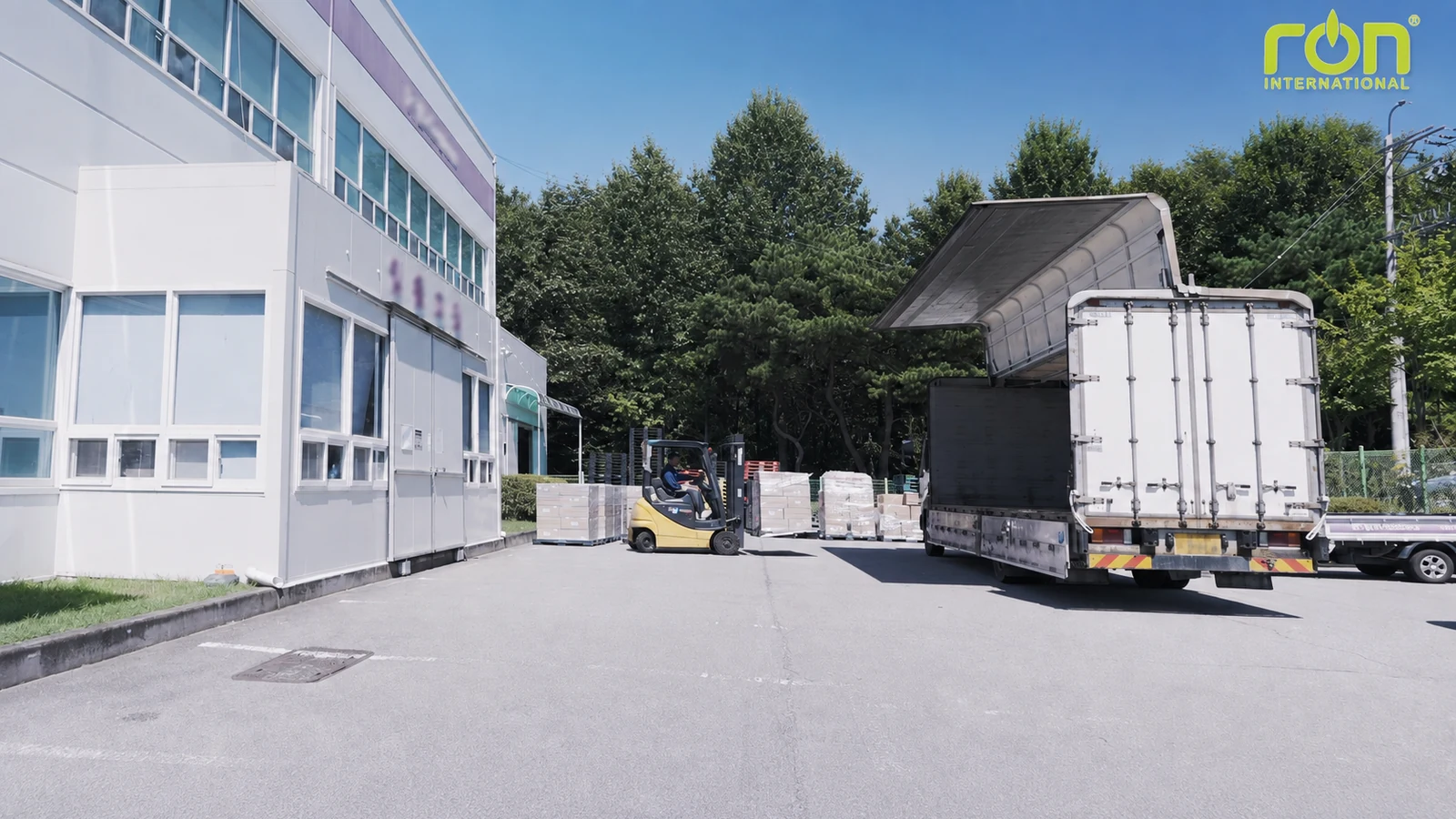Khu vực tập kết thành phẩm để chuẩn bị xuất hàng