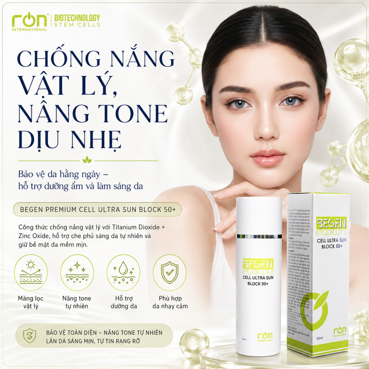 Kem chống nắng Premium Block — BEGEN PREMIUM