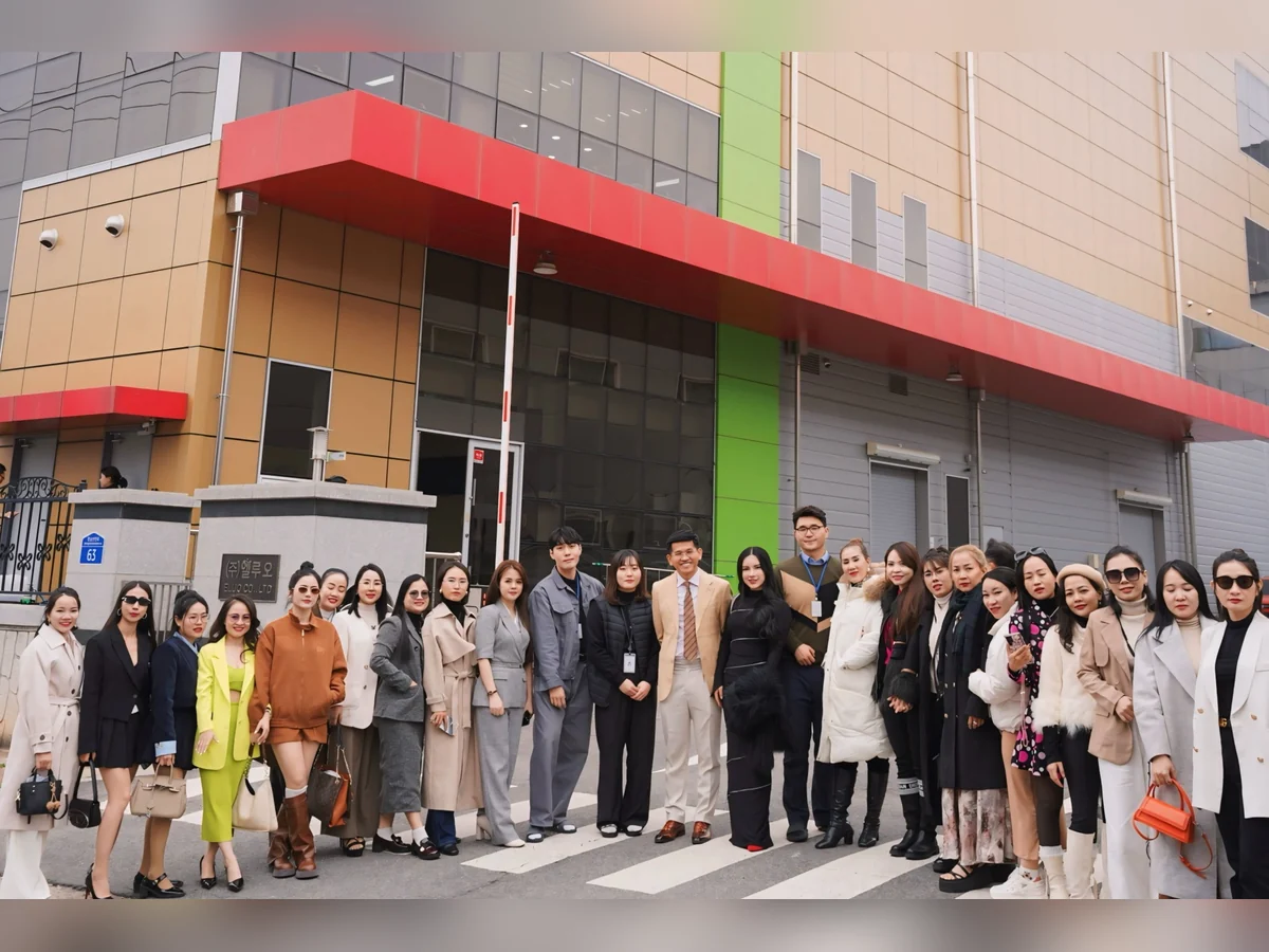 Khu vực nhà máy sản xuất mỹ phẩm RON INTERNATIONAL® tại Hàn Quốc