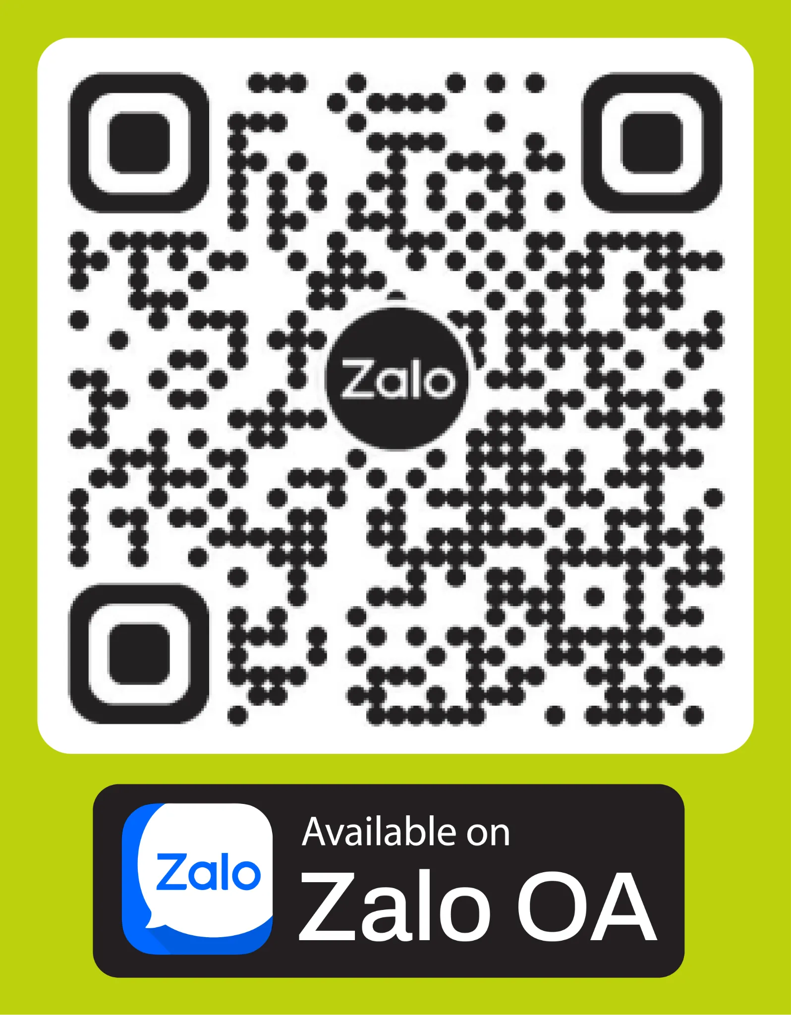 Mã QR kết nối Zalo OA RON INTERNATIONAL®.