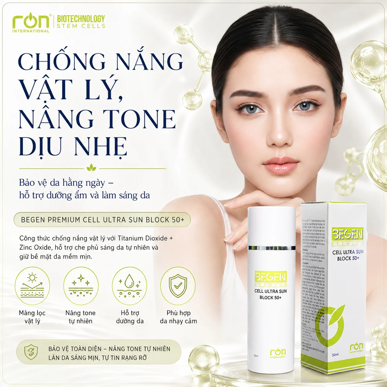 Kem chống nắng Premium Block — BEGEN PREMIUM