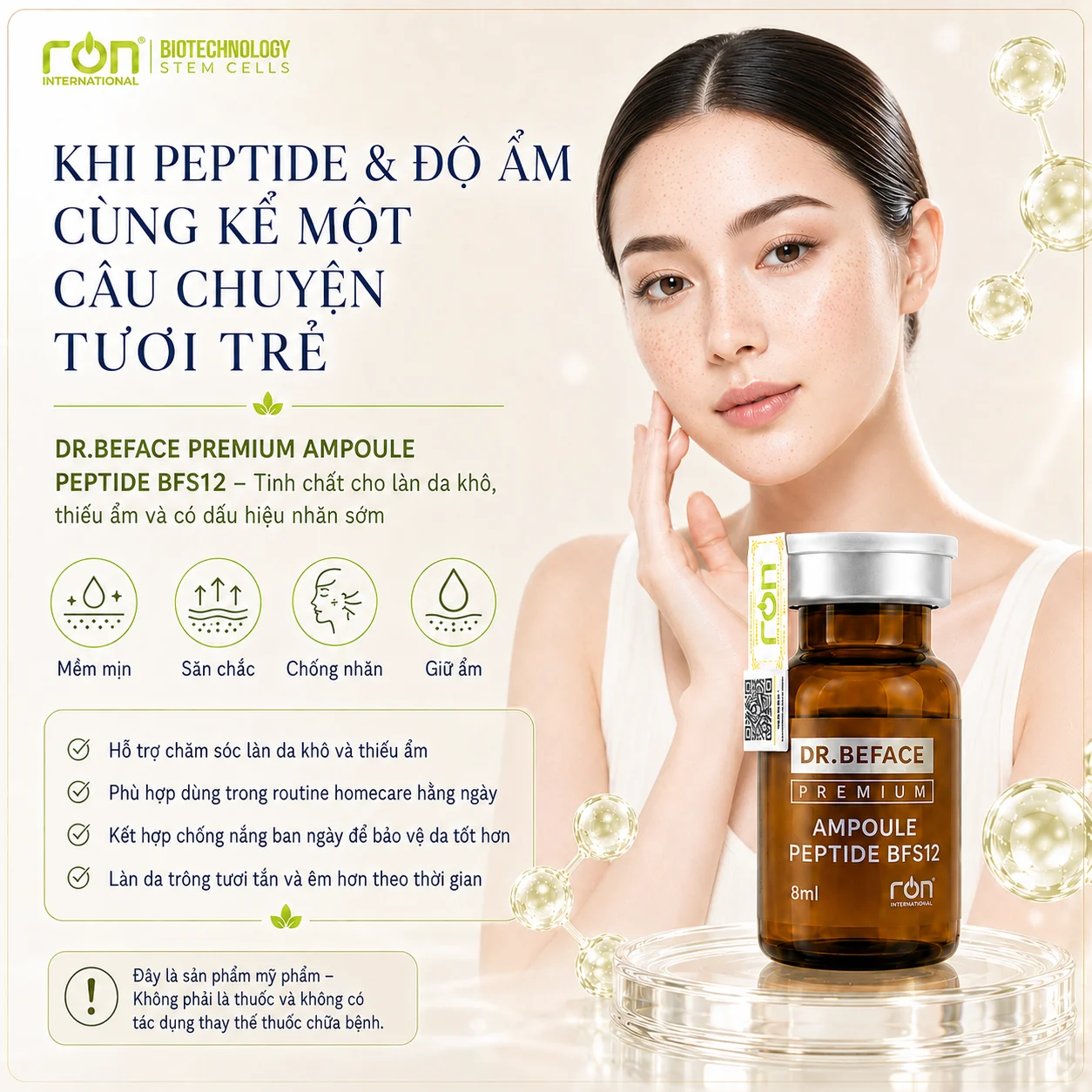 Tinh chất Peptide BFS12 — DR.BEFACE PREMIUM®